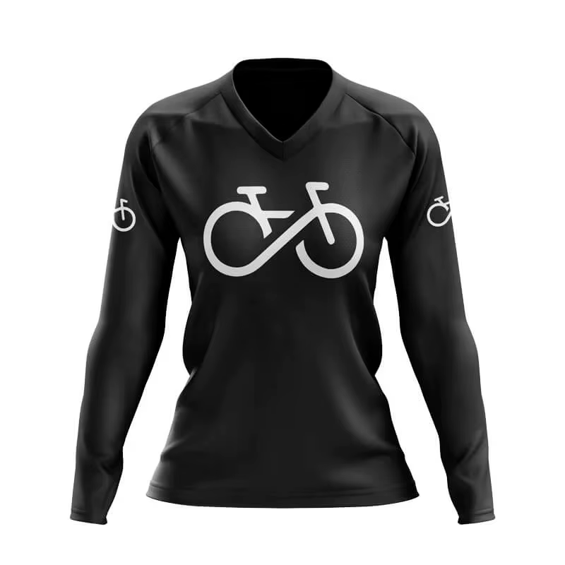 T-shirt de motocross pour hommes : maillot de descente VTT respirant pour le vélo de montagne et le cyclisme