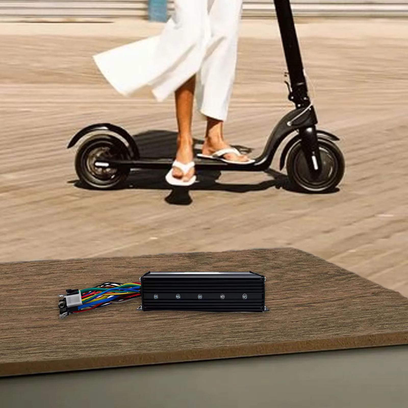 36V 48V 52V e-bike 40A 1500/2000W trois modes contrôleur sans brosse à onde sinusoïdale pour vélo électrique Tricycle
