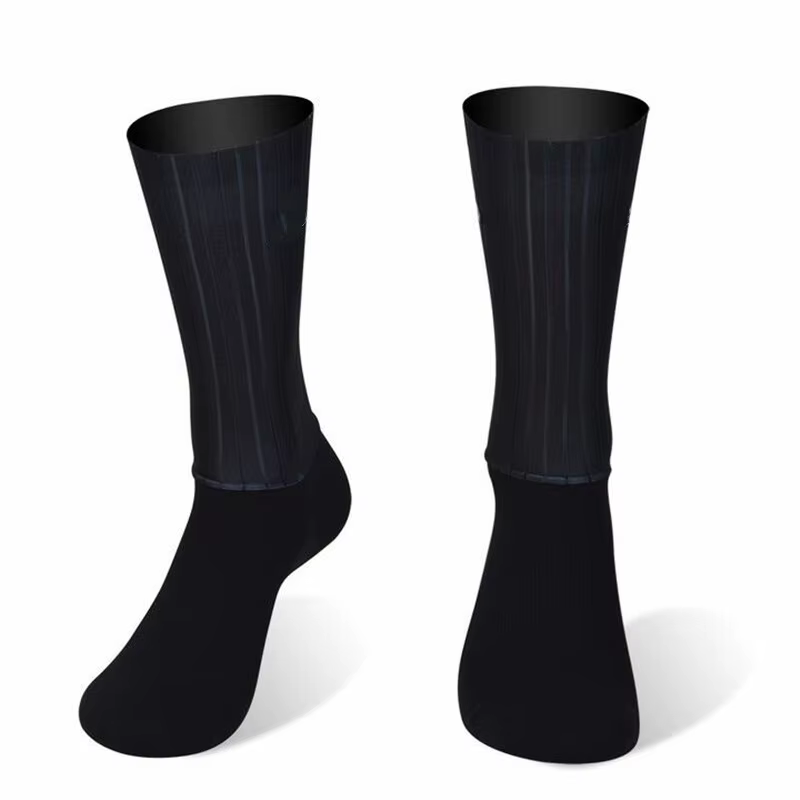 Nouvelles Chaussettes de Cyclisme 2026 Aero Antidérapantes en Silicone pour l'Été