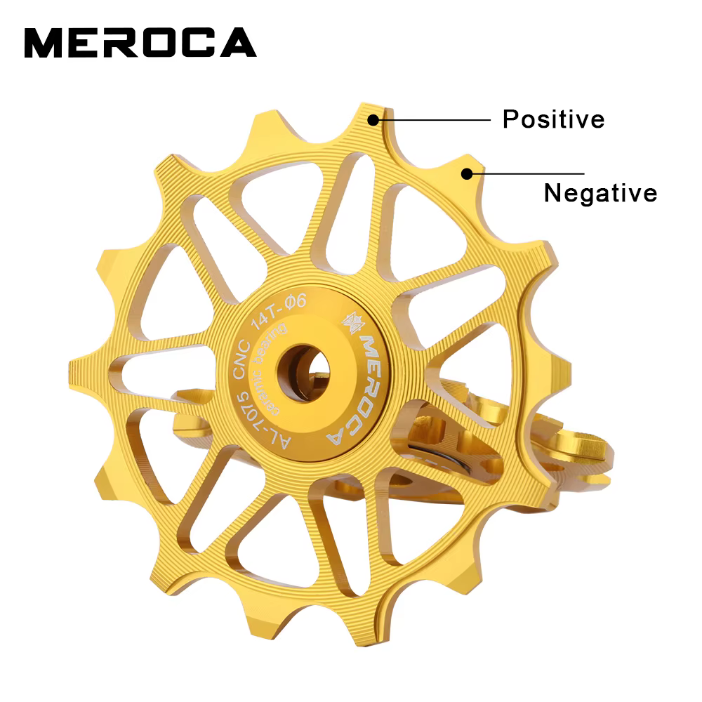 MEROCA poulies en céramique 12/14T dérailleur de vélo 9v 10v 11v