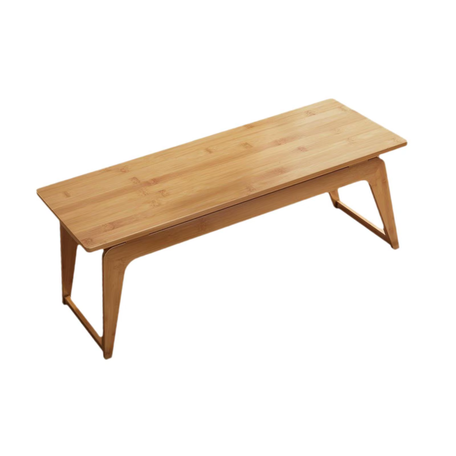 Petite table basse pliante, facile à assembler, portable, rectangulaire, pour balcon, extérieur, intérieur, chambre, salon, décoration