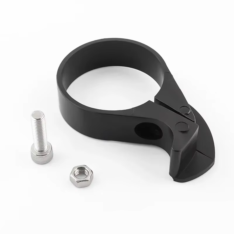 Pince de guidage de chaîne de vélo pliante à vitesse unique