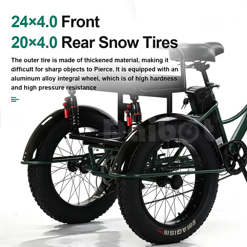 Vélo électrique fatbike pour hommes