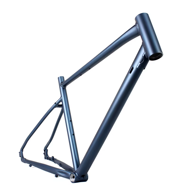 Cadre de vélo tout-terrain en alliage d'aluminium 700C avec frein à disque