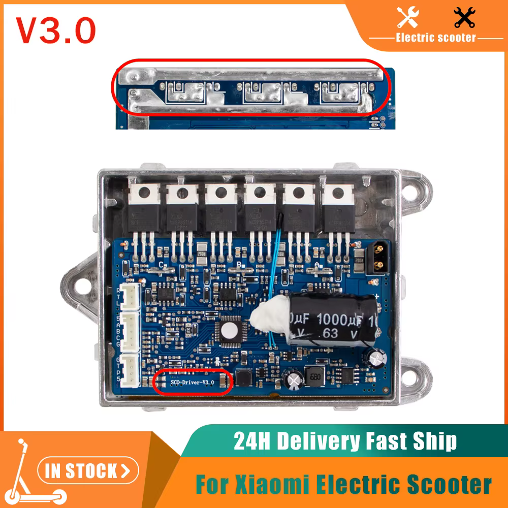 Driver-V3.0 Contrôleur Carte Principale ESC Switchboard pour Xiaomi M365 1S Pro 2 MI3 Scooter Électrique Motherboar