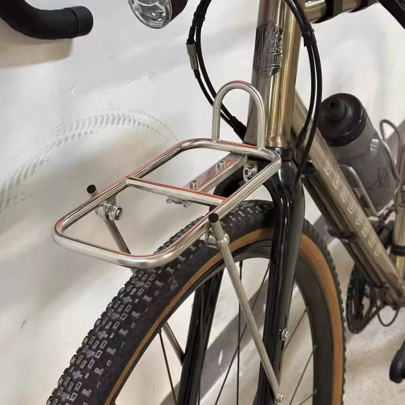 Porte-vélos en acier inoxydable