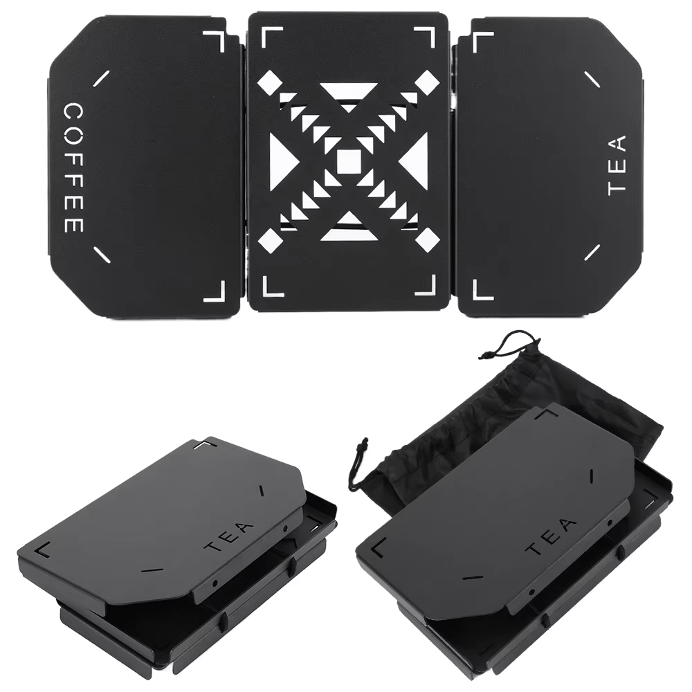 Plateau de table pliable robuste en alliage d'aluminium, mini étagère pour boîte à lunch Stanley 9,4 L