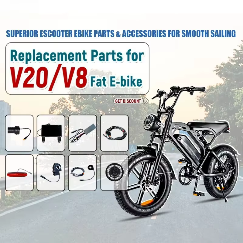 Accélérateur rotatif OUXI V8 pour vélo électrique 20 pouces – Pièces de rechange et accessoires pour V8 Ebike