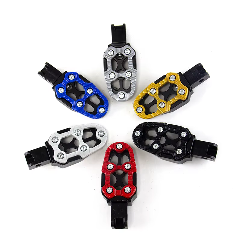 Repose-pieds de moto, pédales à Angle réglable pour vélo électrique