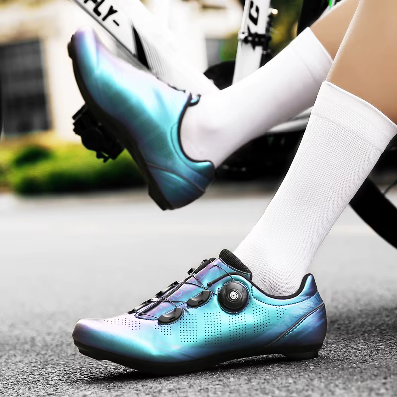 Chaussures de cyclisme sur route ultralégères pour hommes
