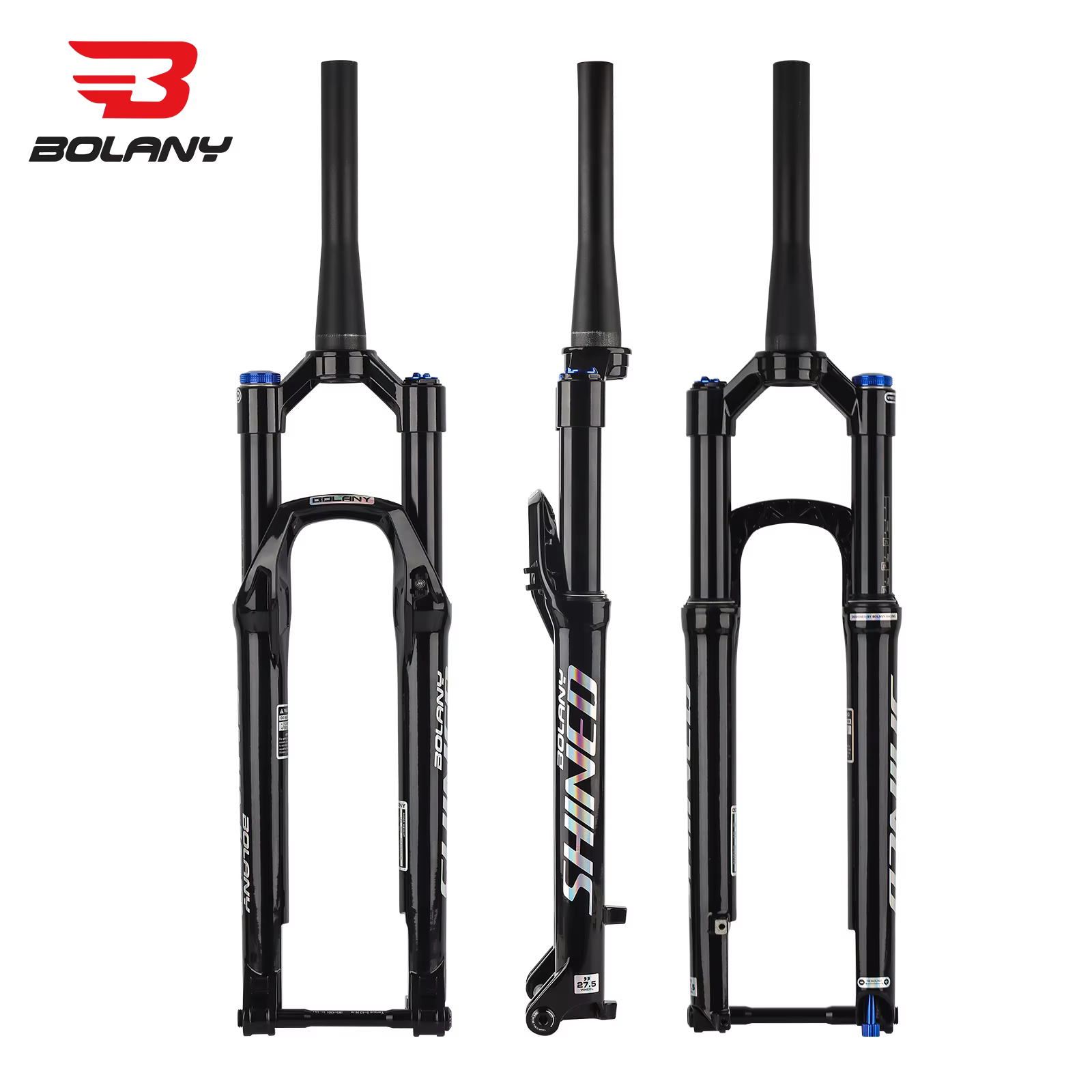 Fourche de vélo à suspension à huile pneumatique de voyage