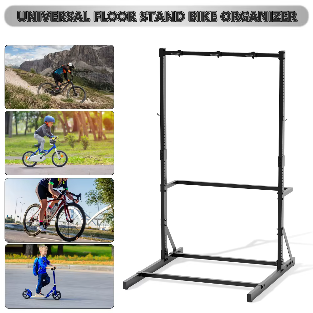 Support de vélo autoportant pour vélos