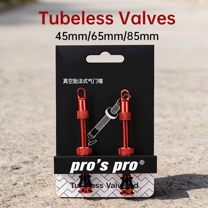 Valve Tubeless de vélo Presta F/V