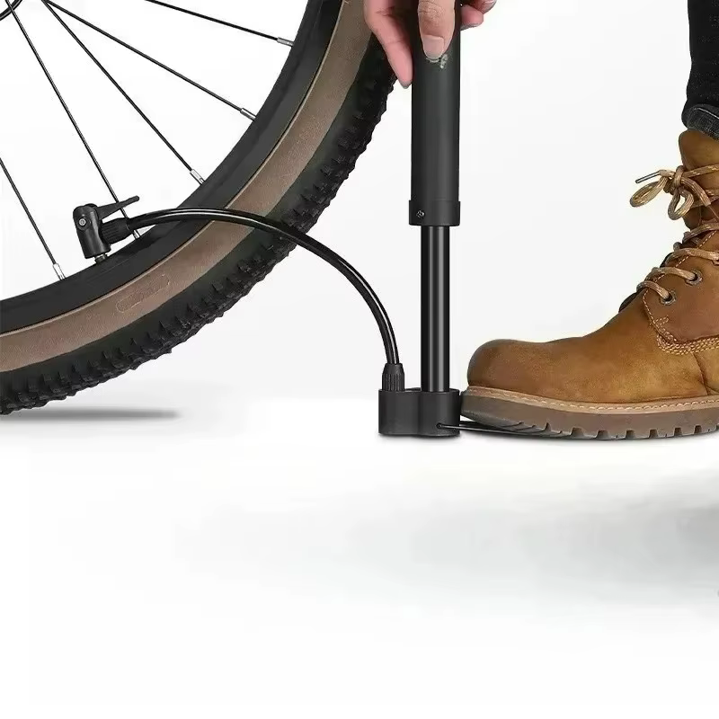 Pompe à vélo 80 PSI, pompe à air manuelle pour pneus de ballon