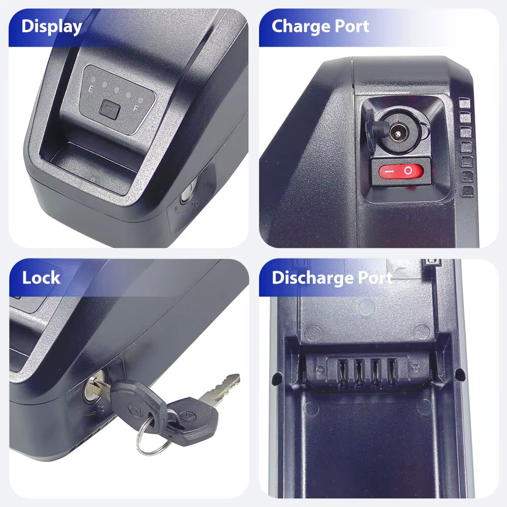 Batterie de vélo électrique Duotts C29 S26 48V 10.4Ah 13Ah 15Ah 17.5Ah batterie pour Duotts c29 S26 Hitway Colorway BK29 Ebike