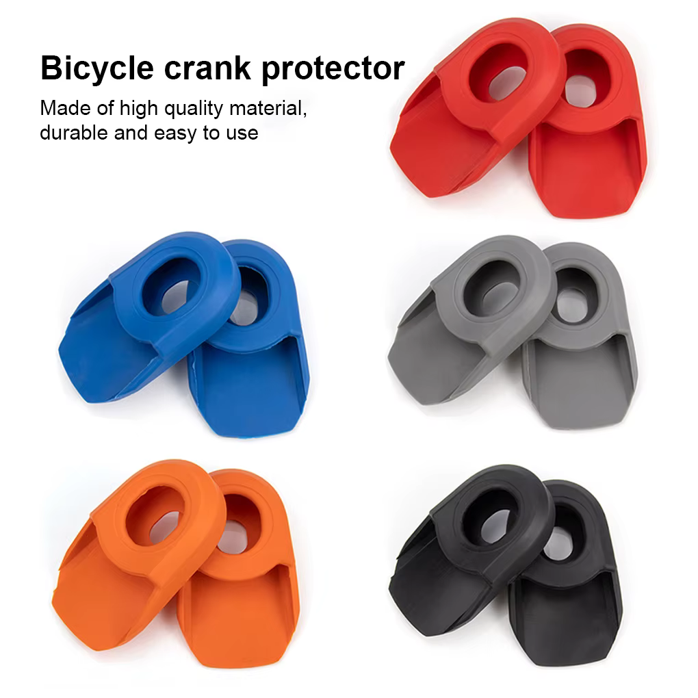 VIARON 2 pièces protecteur de bras de manivelle de vélo vélos de montagne casquette de cyclisme couverture élastique