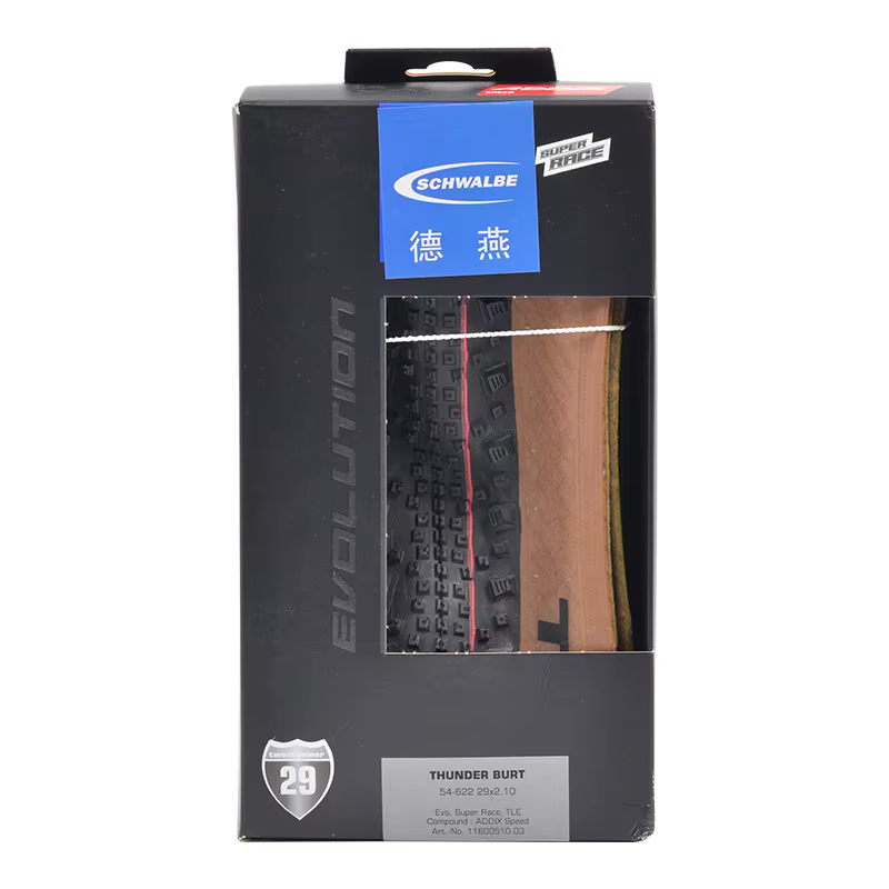 SCHWALBE Original THUNDER BURT 27.5x2.10 29x2.10/2.25/2.35 pneu pliant Tubeless pour XC pistes vtt vélo tout-terrain