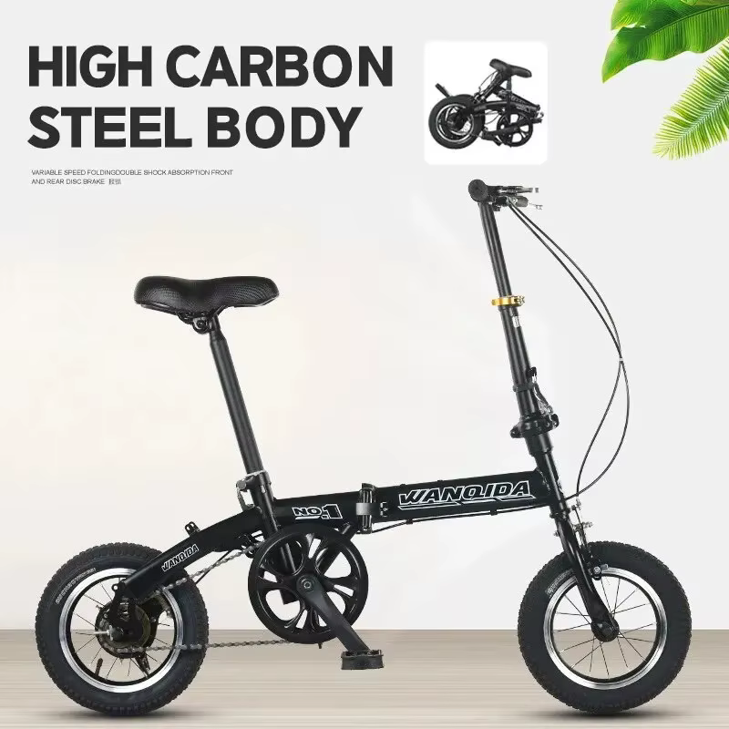Vélo de course tout-terrain pliable pour étudiants, adultes et adolescents