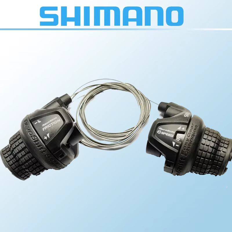 Véritable Shimano SL-RS25 Revoshift poignée vélo torsion manettes de vitesse 3/6/7/18/21 vitesses Tourney