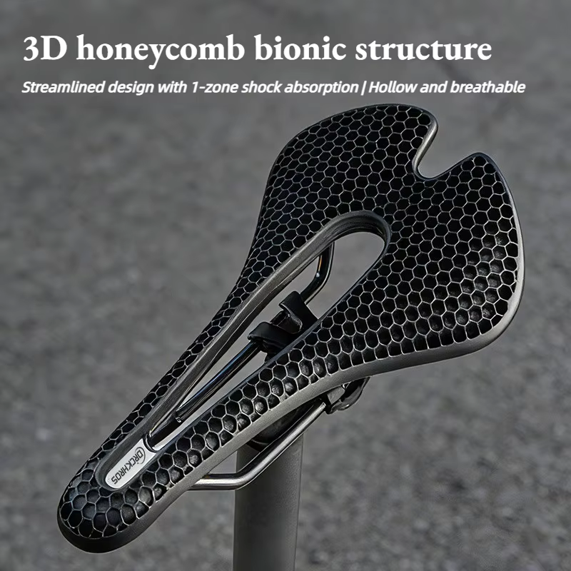 Selle de vélo en nid d'abeille imprimée en 3D