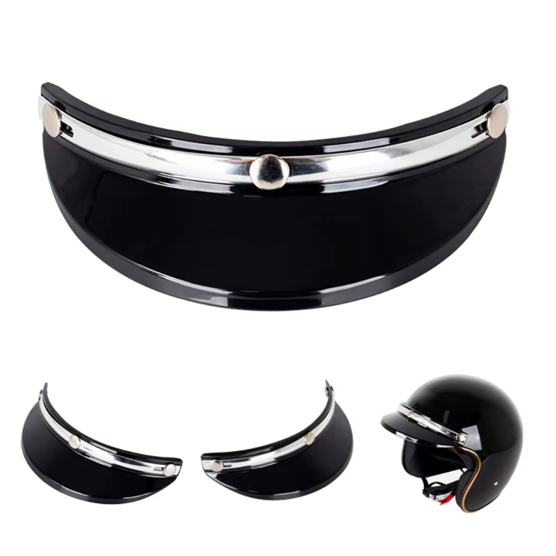 Hurbike-Pare-vent rabattable pour casque