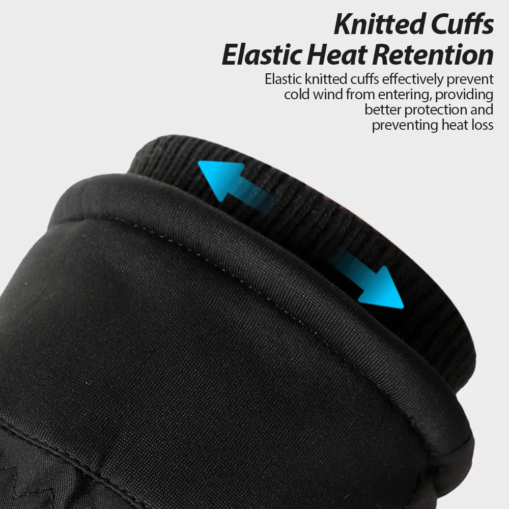 Gants de cyclisme imperméables pour hommes