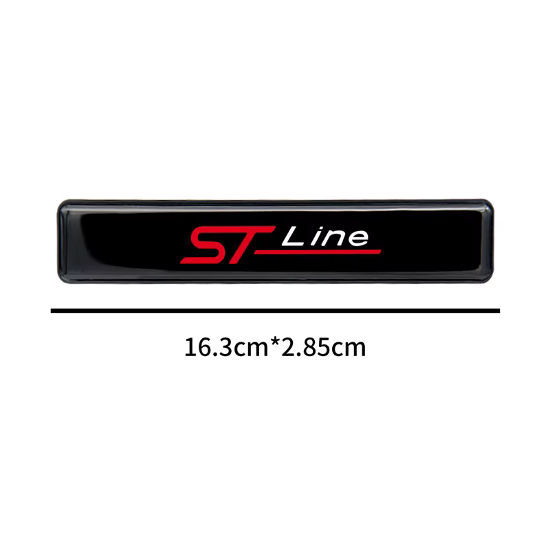 Accessoires de voiture lumières LED calandre de capot avant ST ligne emblème Badge décor pour Ford Focus 2 3 Kuga MK3 MK4 Fiesta Mondeo
