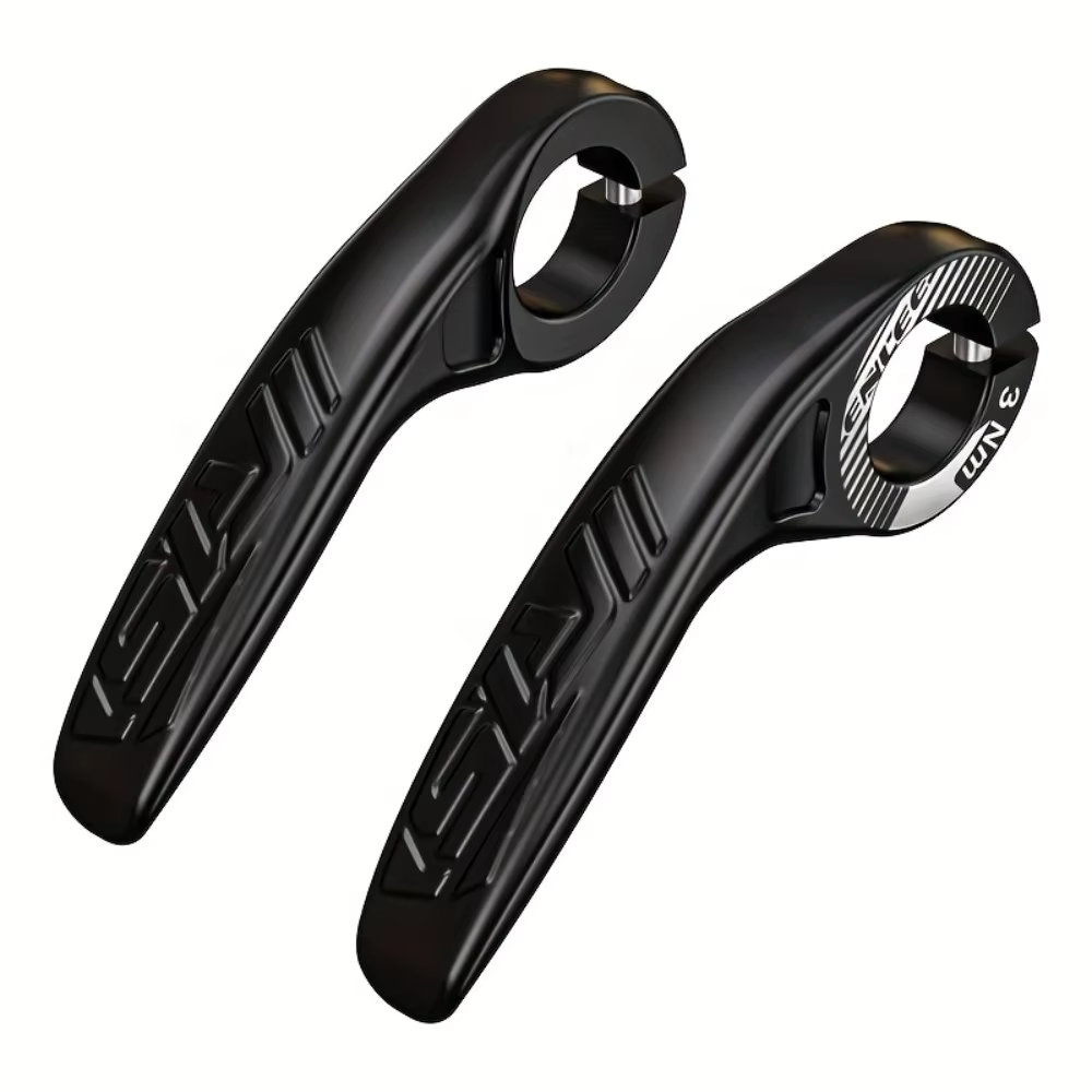 Poignées de guidon de vélo avec klaxon intégré pour vélos de route et VTT