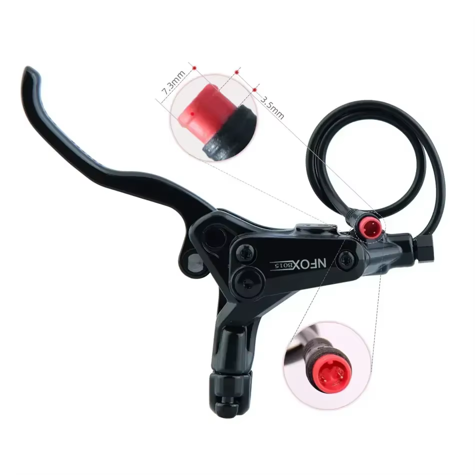 Frein hydraulique à disque à 4 pistons pour vélo électrique pliant
