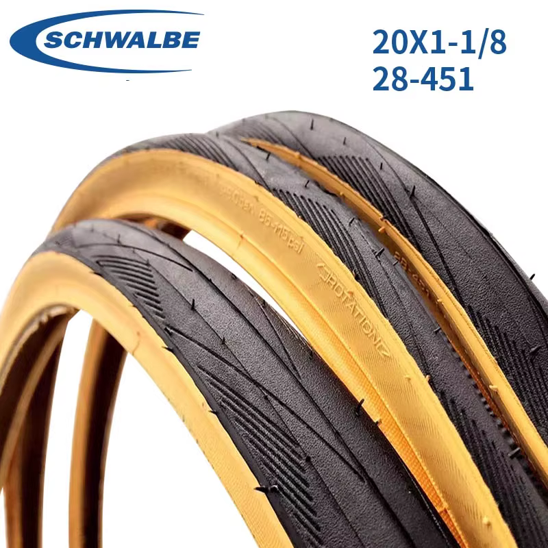 Schwalbe-Pneus filaires pour vélo BMX One 451, 20 pouces, 20x1, 1/8, psi 115