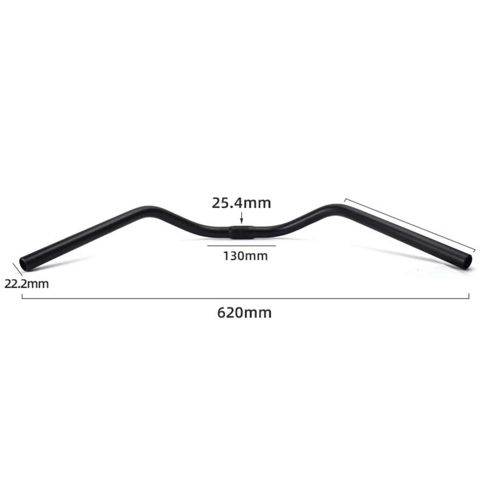 Guidon plat pour vélo de route