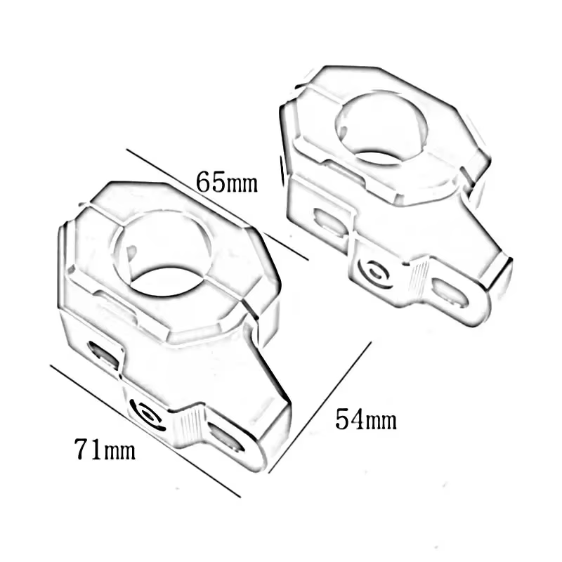 Pour Kawasaki Z900C Z900RS 2017 2018 2019 2020 Z900 C RS accessoires moto 30MM Kit de montage de guidon pince de poignée de montage de barre