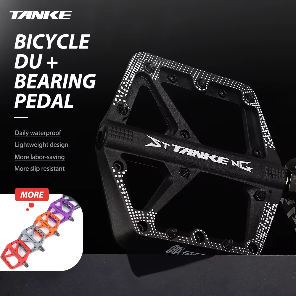 Pédale de vélo en nylon TANKE MTB