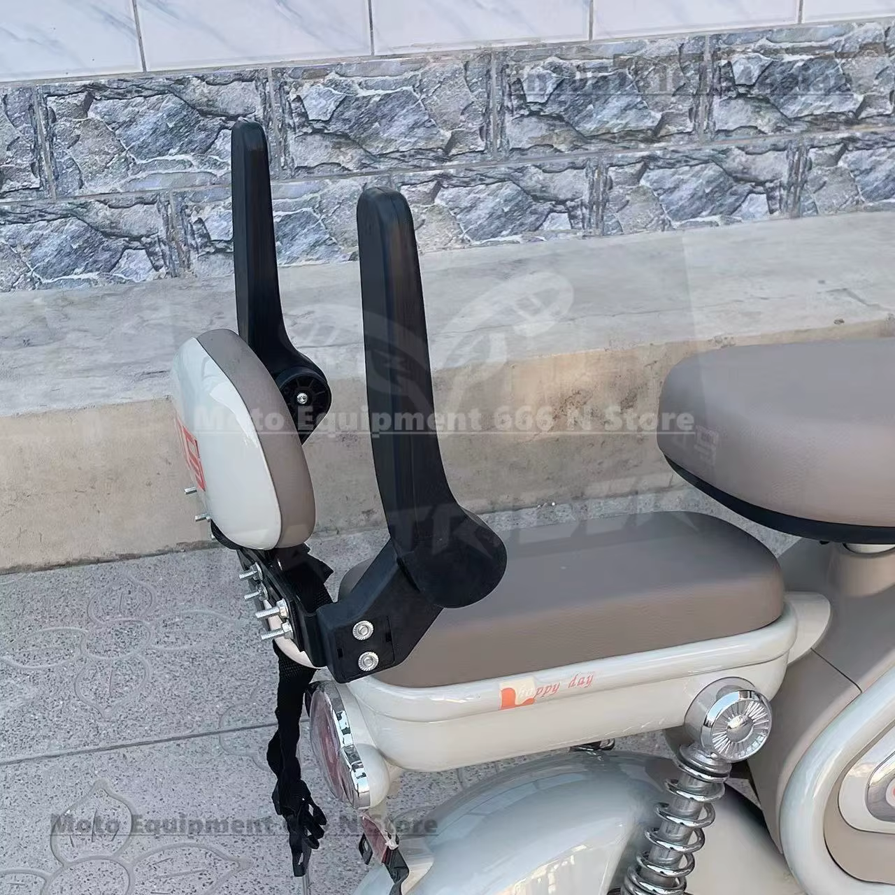 Garde-corps de siège de vélo électrique pliable pour enfant