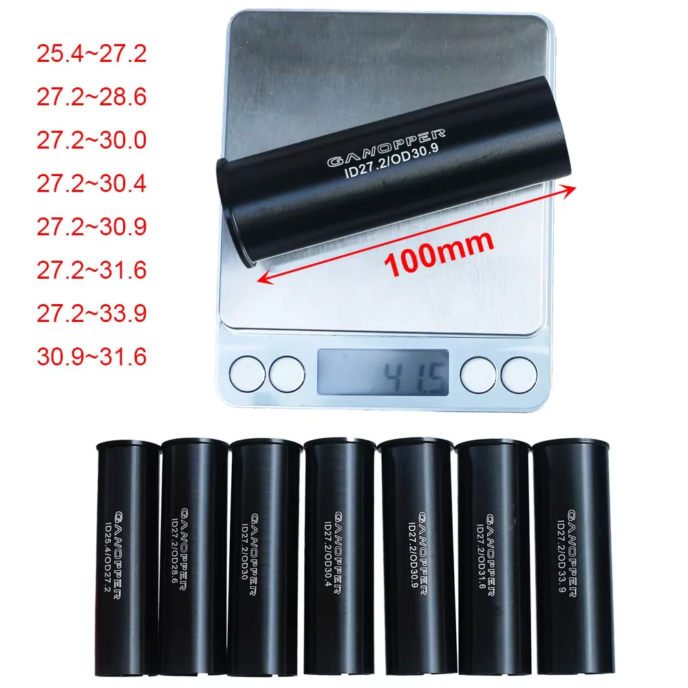 Adaptateur de tube de tige de dégager de vélo