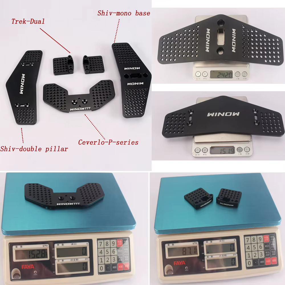 Pont de connexion en alliage d'aluminium WINOWSPC pour guidon de vélo de chronométrage (TT) – Pièces