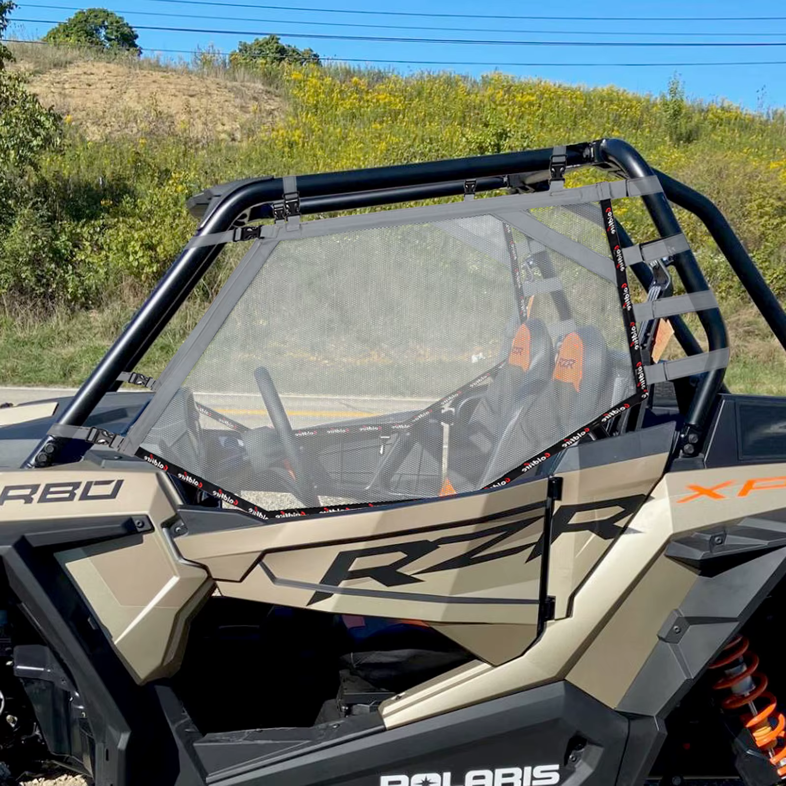 UTV-Filets d'ombre de fenêtre, bouclier de vitres droite et arrière, accessoire RZR adapté pour ycin is RZR 1000 XP Turbo POLARI RZR 500 570 800 900