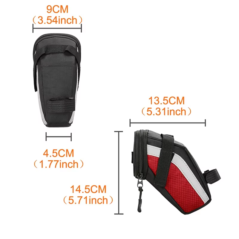 Sacoches de vélo en promotion : Sacoche de selle B-SOUL au design raffiné