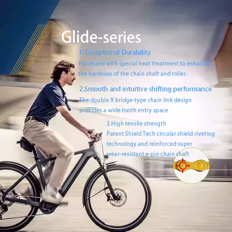 KMC eGlide\xGlide Chaîne de vélo électrique 9-10 vitesses