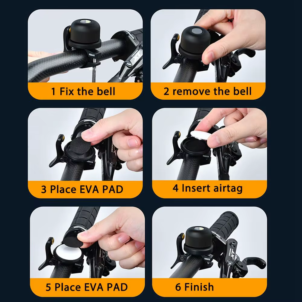 Sonnette de vélo de 1ère/2e/3ème/4/5 génération