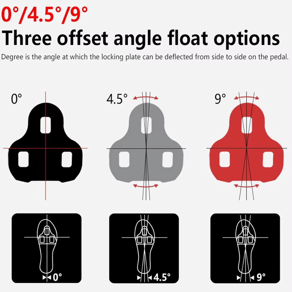 ATWEINA Boucle de fixation pour chaussures de vélo KEO LOOK