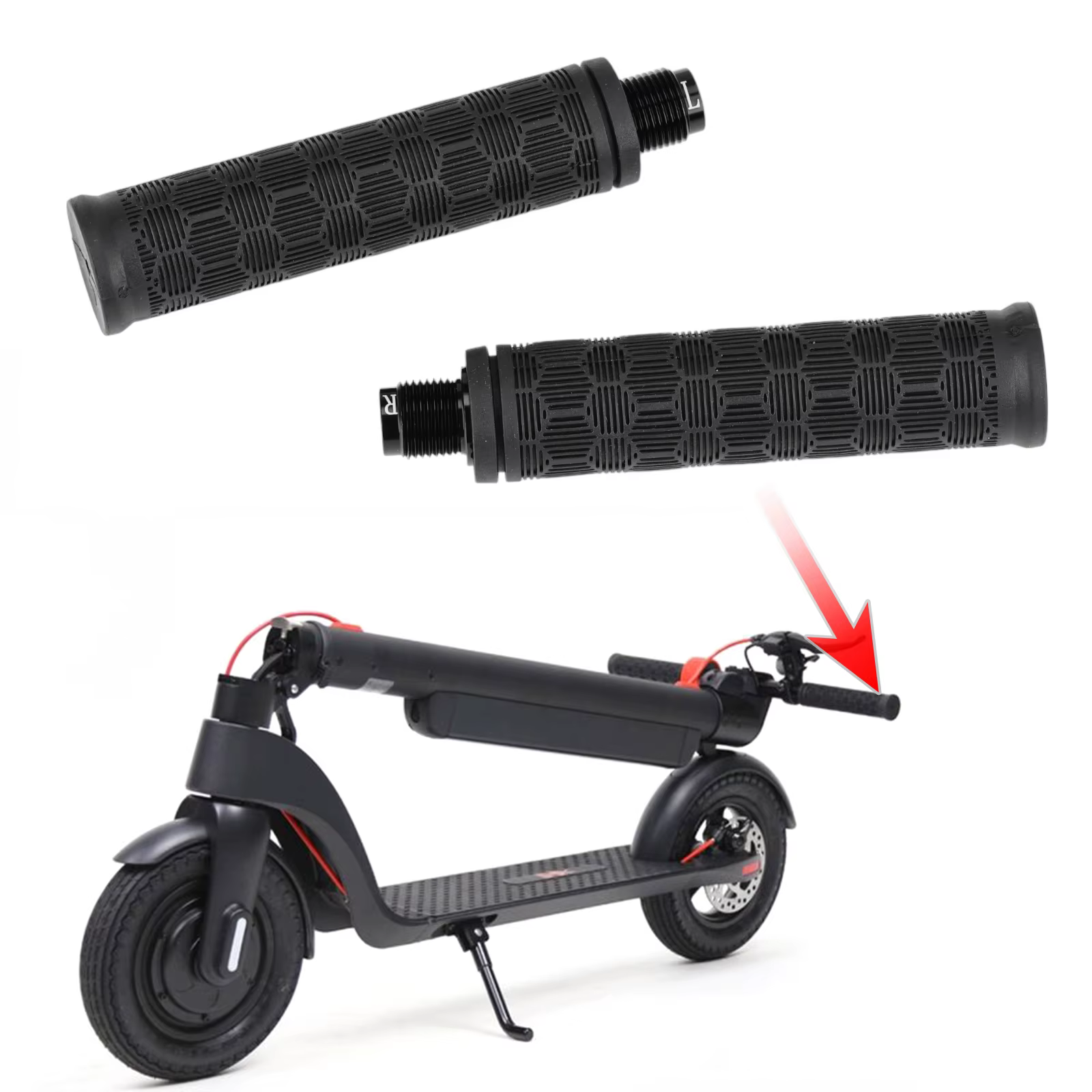 Poignée de guidon pour Scooter électrique HX X7 X8 KickScooter