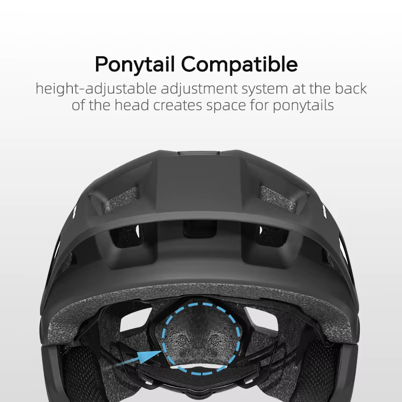 Casque de vélo intégral respirant pour homme
