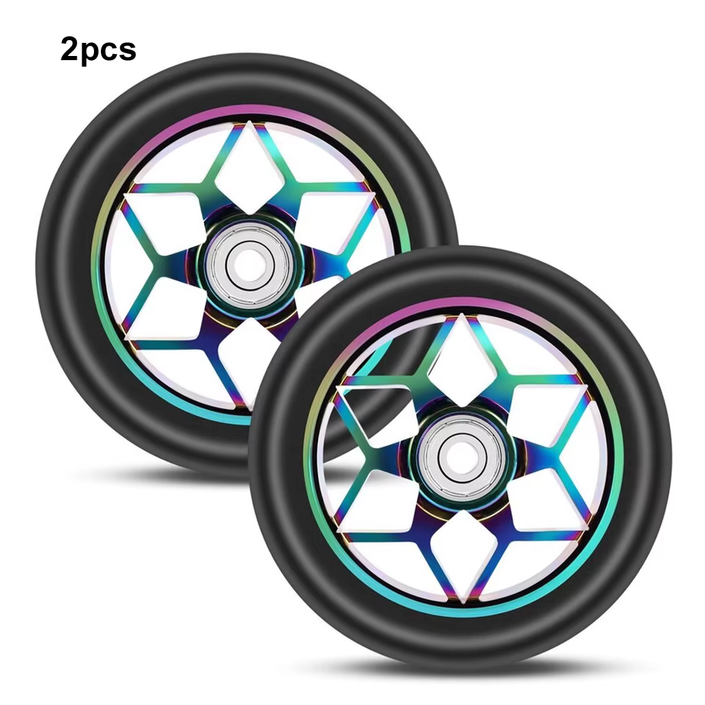 2 pièces 110mm roues de Scooter