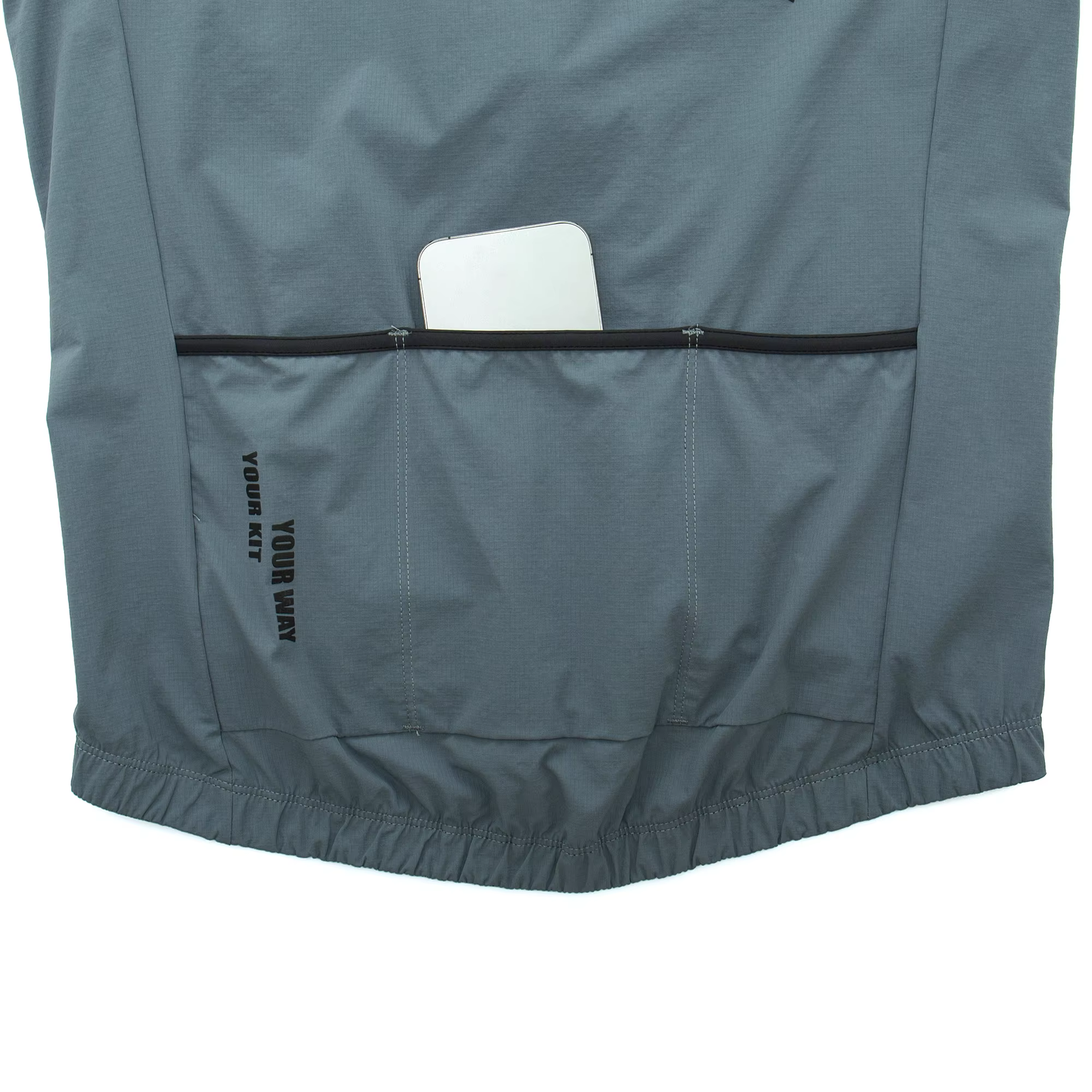 YKYWBIKE Gilet de cyclisme thermique en polaire pour homme