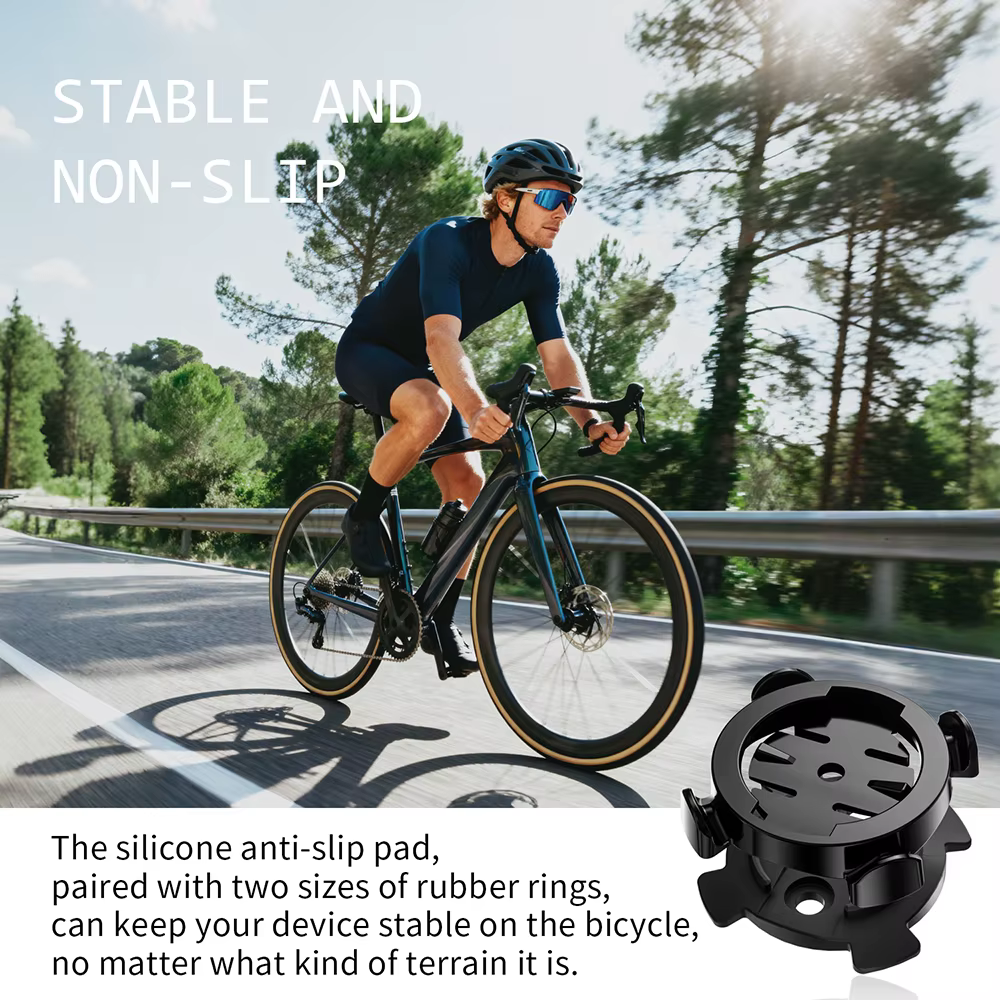 Le plus récent GPS sans fil vélo ordinateur compteur de vitesse odomètre support adaptateur Base pour GARMIN XOSS IGPSPORT Magene Coospo CYCLAMI