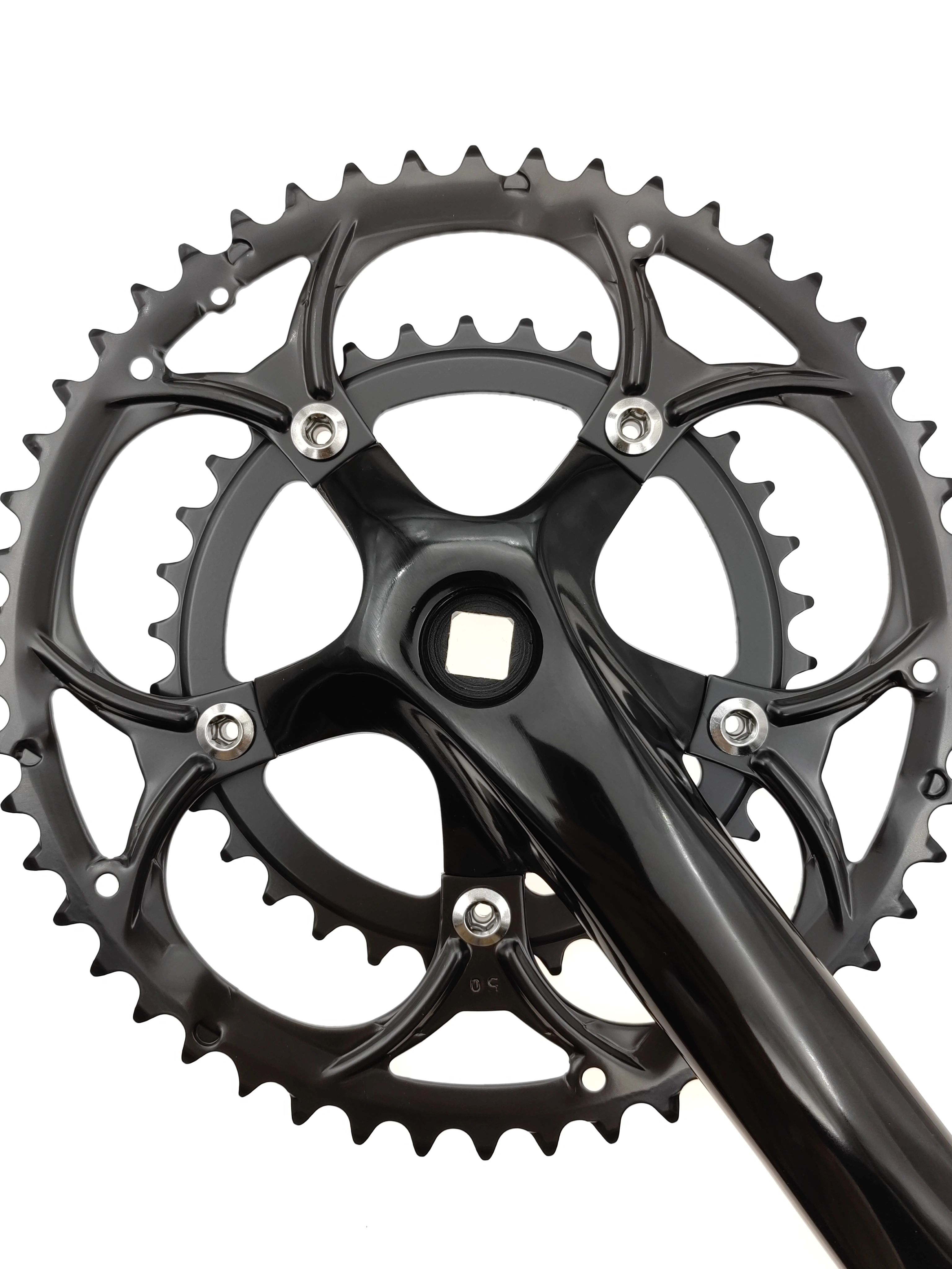 50/34T pédalier de vélo de route BCD 110mm 8/9 vitesses trou de diamant Double pignons pièces de manivelle