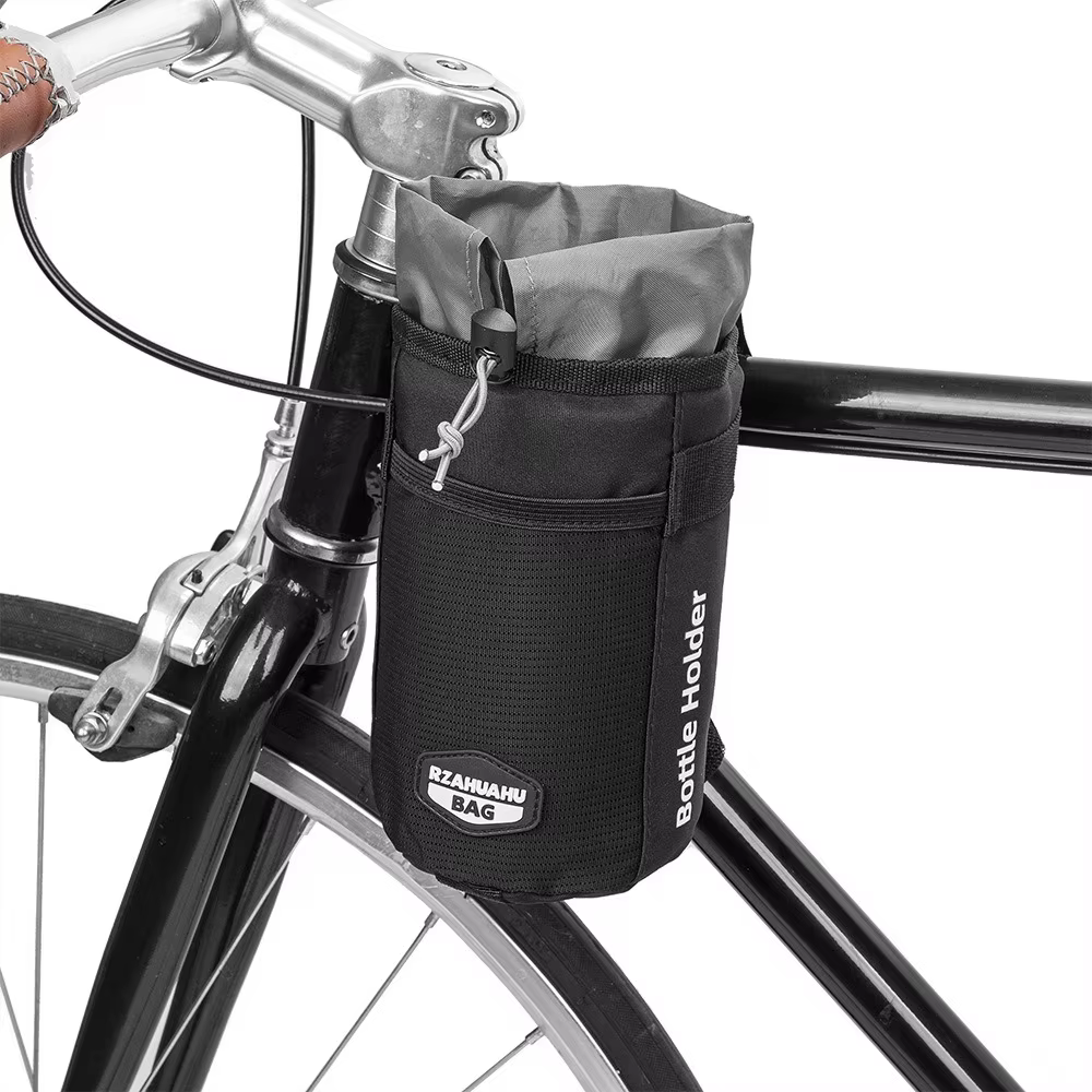 Sac de guidon de vélo, pochette porte-bouteille d'eau