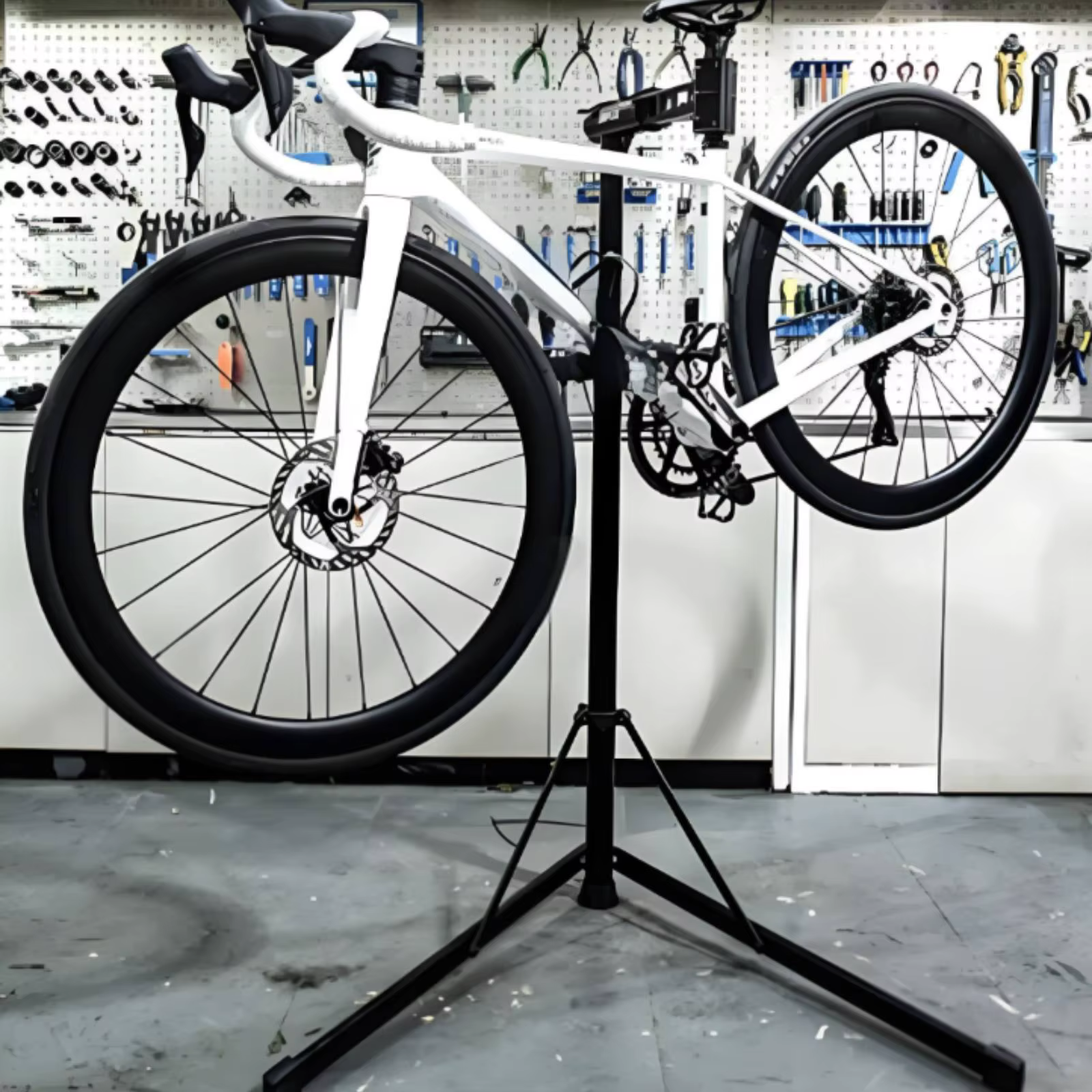 Support de réparation de vélo réglable avec pince