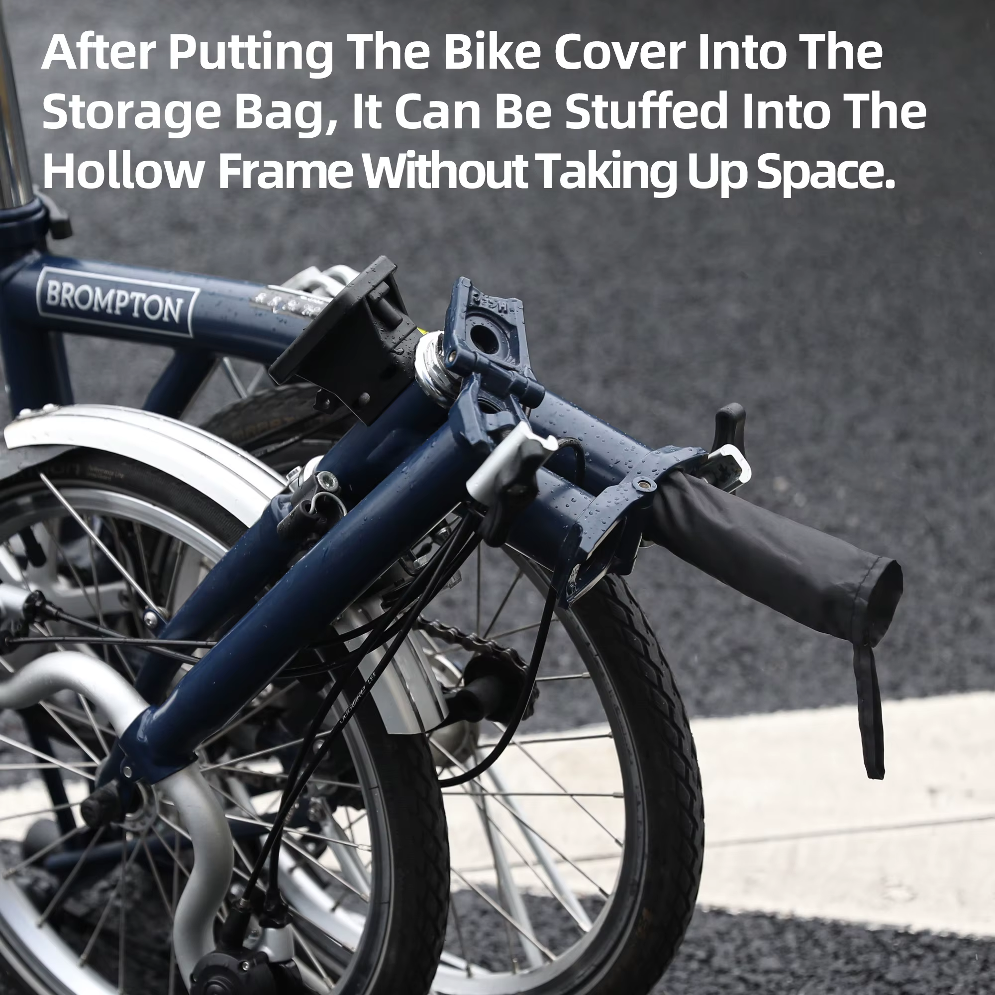 Bal inowalk-Juste de sac de vélo pliante pour Bromsilice